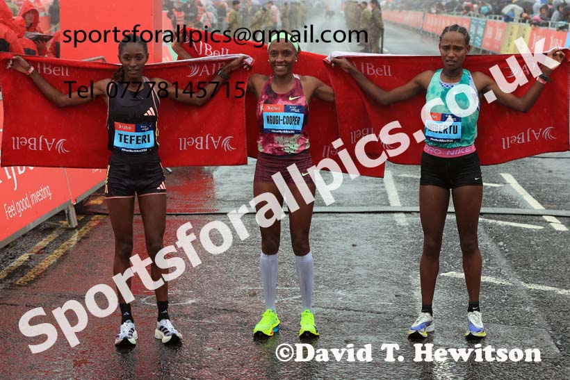 Women, 2024 AJ Bell Great North Run.  Photo: David T. Hewitson/Sports for All Pics